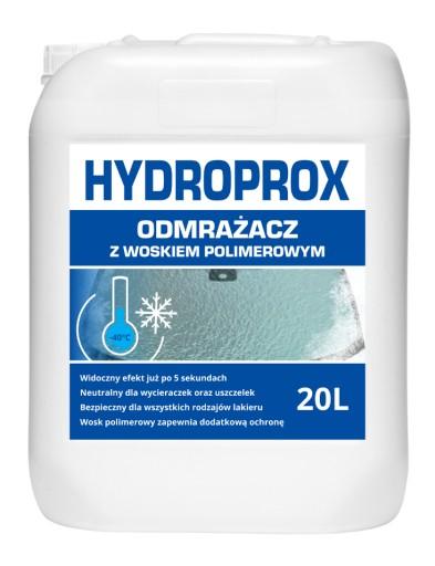 РАЗМОРАЖИВАТЕЛЬ ОКОН С ПОЛИМЕРНЫМ ВОСКОМ HYDROPROX -40°C 20л