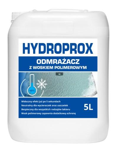 РАЗМОРАЖИВАТЕЛЬ ОКОН С ПОЛИМЕРНЫМ ВОСКОМ HYDROPROX -40°C 5л