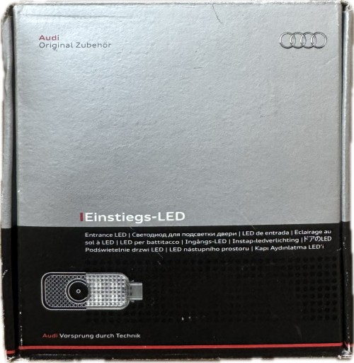 OE AUDI LED ДВЕРНИЙ ПРОЕКТОР ЛОГОТИП QUATTRO 4G0052133