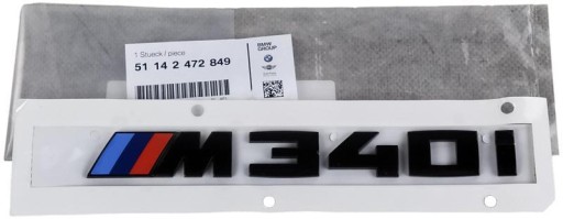 51142472849 - OE BMW ЧЕРНАЯ ЭМБЛЕМА BMW 3 G20 G21 M340