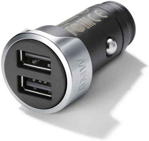 OE BMW ДВІЙНИЙ ЗАРЯДНИЙ ПРИСТРІЙ USB ЗІ LED ОРИГ