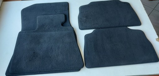 КОМПЛЕКТ ЧЕРНЫХ ВЕЛЮРОВЫХ КОВРИКОВ BMW X6 G06