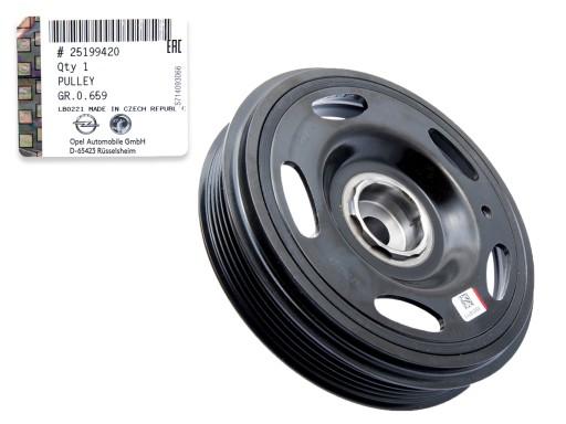 OE OPEL 25199420 Шкив коленвала