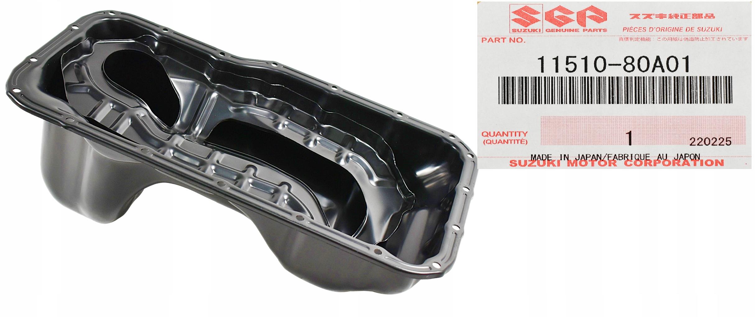 11510-80A01 - OE SUZUKI JIMNY МАСЛЯНИЙ ПІДДОН 1.3 SN413 ОРИГІНАЛ