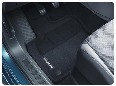 5QB061445WGK - Комплект велюрових килимків oe vag vw touran ii 5t 16-