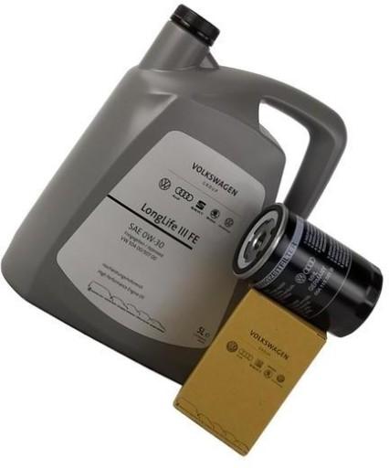 OE VAG ФІЛЬТР + МАСЛО 0W30 5L AUDI A6 C4 2.6 2.8