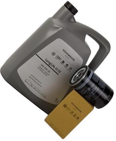 OE VAG ФІЛЬТР + МАСЛО 0W30 5L AUDI A8 D2 2.8 V6