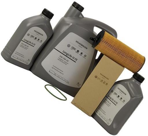 OE VAG ФІЛЬТР + МАСЛО 0W30 7L VW PHAETON 3.0 V6 TDI