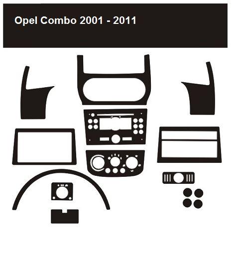 ШПОН КАБИНЫ, АЛЮМИНИЕВЫЕ ШПОНЫ OPEL COMBO -50%