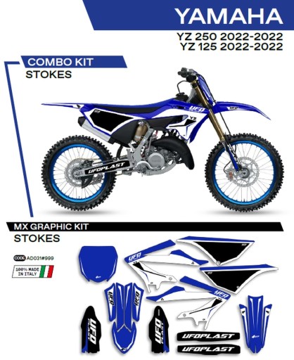 AD031999 - ШПОН ДЛЯ МОТОЦИКЛА YAMAHA YZ 125/250 '22 OEM