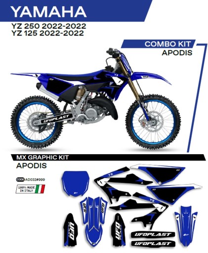 AD032999 - ШПОН ДЛЯ МОТОЦИКЛА YAMAHA YZ 125/250 '22