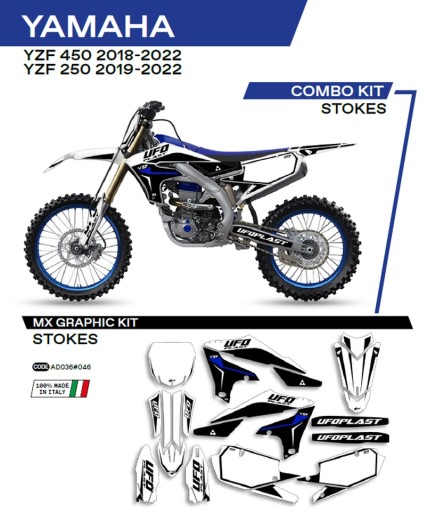 AD036046 - ШПОН ДЛЯ МОТОЦИКЛА YAMAHA YZF 250 19-22 450 18-22