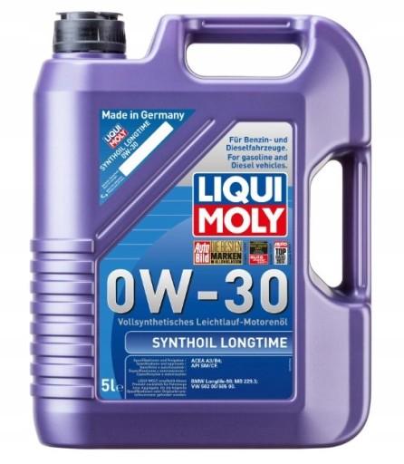 МАСЛО 0W-30 SYNTHOIL LONGTIME 5л LIQUI MOLY 8977