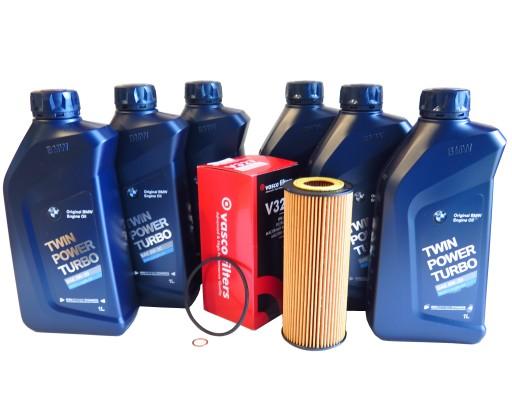 BMW OIL 5W-30 6L + ФИЛЬТР ДЛЯ BMW E81 E87 1.8 2.0 D