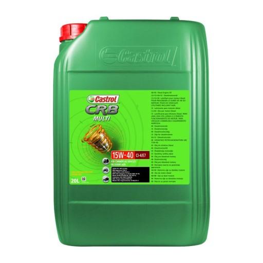 CASTROL OIL 15W40 20L CRB MULTI CI-4/E7/228.3/M3275-1/VDS-3/