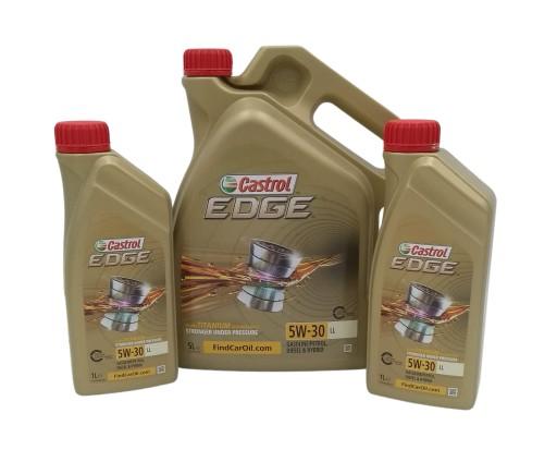 МАСЛО CASTROL EDGE TITANIUM FST LL 5W30 7л.