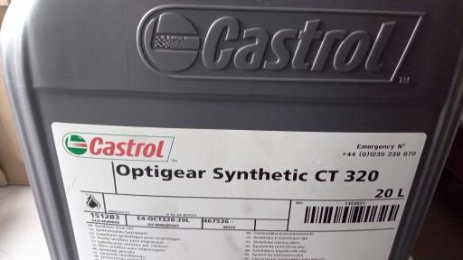Масло castrol optigear synthetic ct320 оригінал 20л