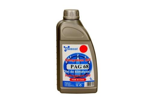 SPECOL COMPRESSO AIR CONDITIONING OIL PAG 68 UV 1L PAG 68 UV 1L