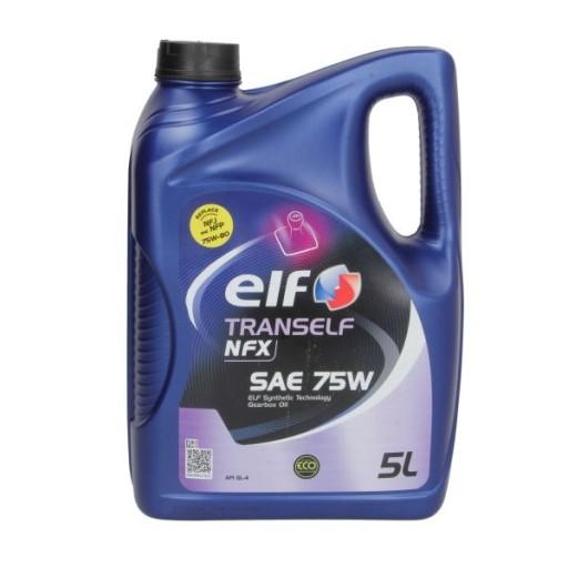 ELF OIL 75W TRANSELF NFX 5L / GL4 / ЗАМЕНЯЕТ NFJ И NFP / SX / JXX / TLX /