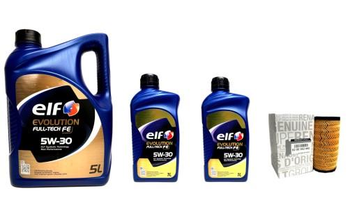 ELF FULL-TECH FE OIL 5W30 7л + ФИЛЬТР 8200362442