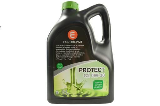 EUROREPAR PROTECT C2 OIL 0W30 5L BLUE HDI E-HDI CITROEN PEUGEOT PSA