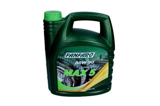 FF8703-4 - FANFARO OIL 80W90 4л GL-5 LS / MIL-L-2105D 80W90 MAX5 4л