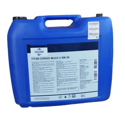 МАСЛО FUCHS TITAN CARGO MAXX II 5W30 20л