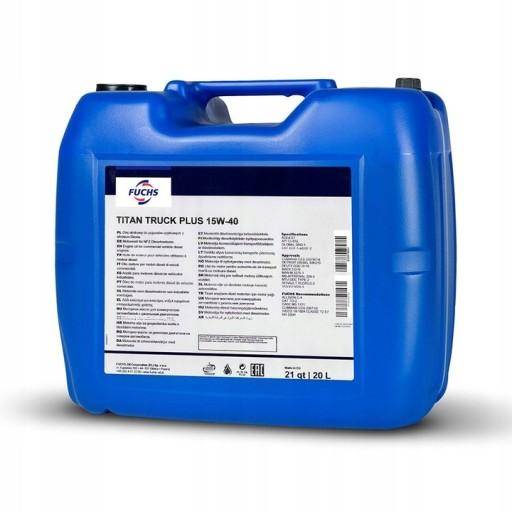 МАСЛО FUCHS TITAN TRUCK PLUS 15W40 20л.