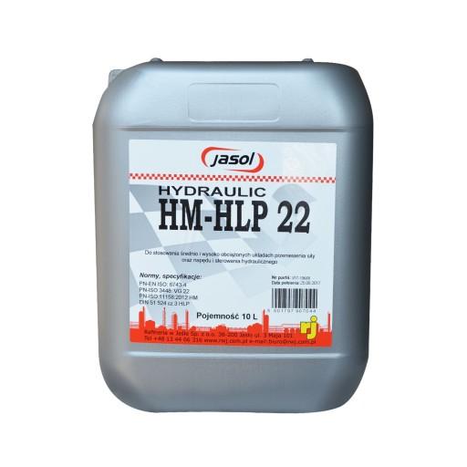 JASOL HYDRAULIC HM/HLP 22 10л ГІДРАВЛІЧНА МАСТИЛА