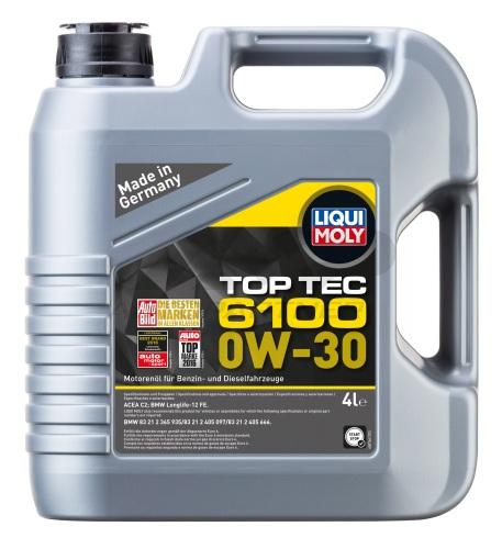 LIQUI MOLY OIL 0W30 4L TOP TEC 6100 C2 / LL-12 FE