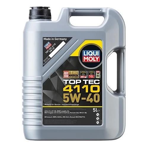 LIQUI MOLY OIL 5W40 5L TOP TEC 4110/C3/SN/LL04/229.31 229.51