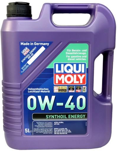 LIQUI MOLY Energy 0W40 Synthoil OIL 5л