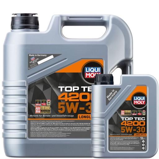LIQUI MOLY TOP TEC OIL 4200 5W30 LL 6L 504/507.00