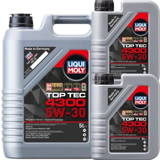 LIQUI MOLY TOP TEC OIL 4300 5W-30 5л 2324 + 2л