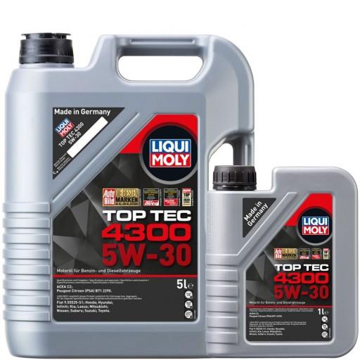 LIQUI MOLY TOP TEC OIL 4300 5W-30 6л 2324