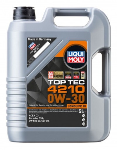 LQM OIL 0W-30 TOPTEC 4210 5L 21605 LIQUI MOLY LIQUI MOLY моторна олива