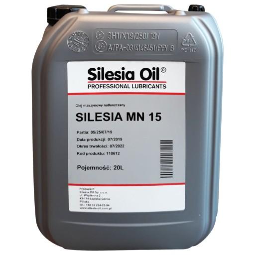 Змащене машинне масло silesia mn 15 20л