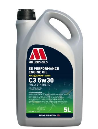 MILLERS EE PERFORMANCE C3 МАСЛО 5W30 504/507 5л