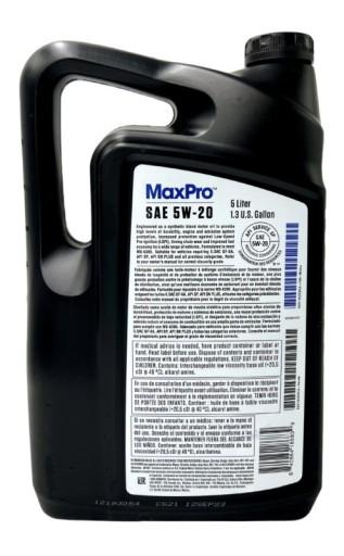 MOPAR OIL 5W20 5L MS-6395 CHRYSLER JEEP DODGE RAM 68518203AA
