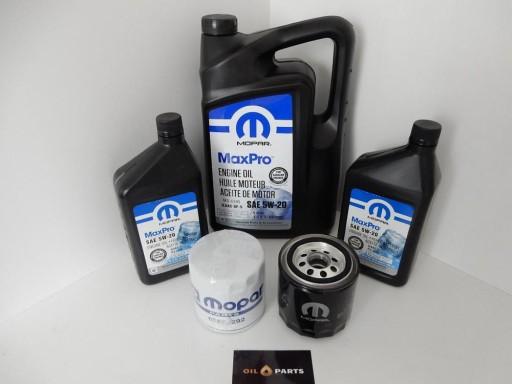 MOPAR 5W20 OIL 7L + МАСЛЯНЫЙ ФИЛЬТР MO-899 ИЛИ OFE0292 JEEP Dodge Ram HEMI 5.7