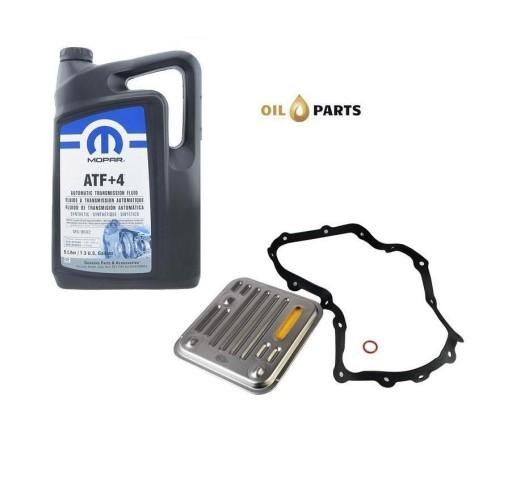 MOPAR ATF+4 OIL 5L + FILTER A604 CHRYSLER VOYAGER 1996-2008 + СЕРВІС-ГІД