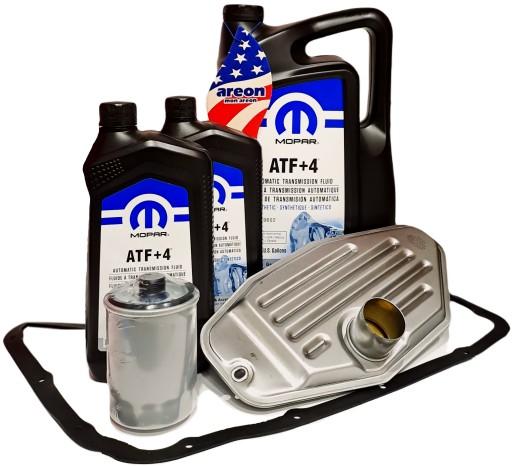 MOPAR ATF+4 OIL 7L + ТРАНСМІСІЙНИЙ ФІЛЬТР 45RFE 545RFE 65RFE