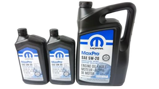 MOPAR MAX PRO 5W20 7л СИНТЕТИЧЕСКОЕ МАСЛО