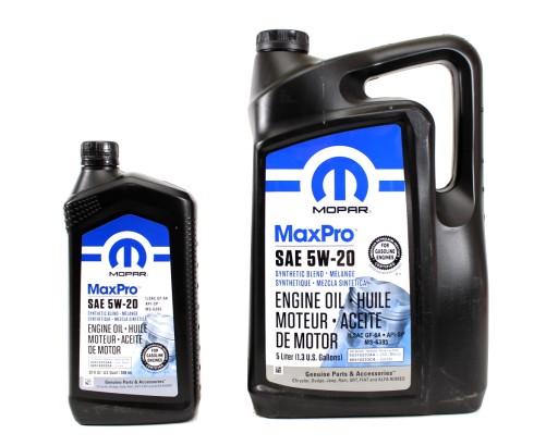 MOPAR MAXPRO OIL 5W20 6л 5л+1л