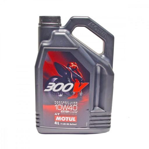 MOTUL 300V 10W40 FACTORY LINE SYNTHETIC OIL 4л