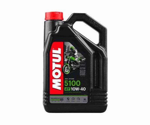 МАСЛО MOTUL 5100 4T 10W40 4л