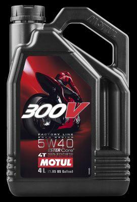 MOTUL OIL 5W-40 4T 300V 4L FL