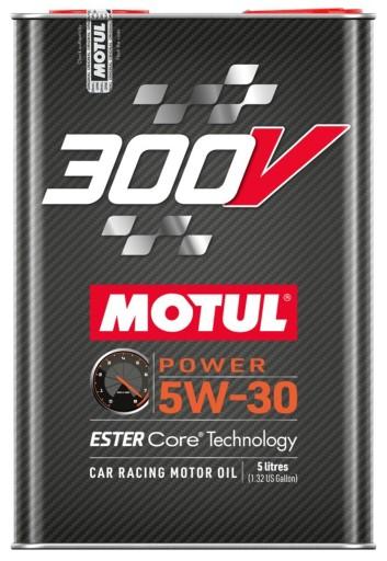 MOTUL OIL 5W30 5L 300V POWER / ESTER CORE TECHNOLOGY 110815