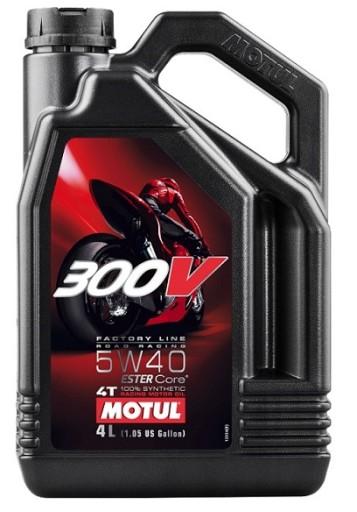 MOTUL OIL 5W40 4L 300V FACTORY LINE ROAD RACING /