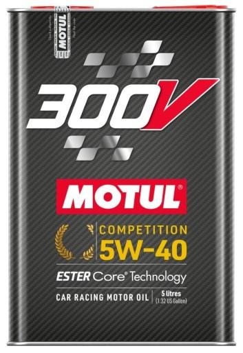 MOTUL OIL 5W40 5L 300V COMPETITION / ESTER CORE TECHNOLOGY 5W40 300V COMP